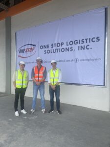 L-R: OLSI General Manager Miguel Gutierrez, VCT Executive Director Timothee Jeannin, and MSL President and CEO Jesse Maxwell, grace the opening of OLSI’s integrated crossdock and consolidation facility in Iloilo